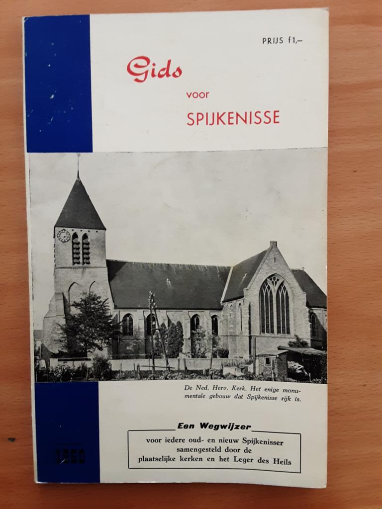 Stadsgids Spijkenisse 1960, Ophalen of Verzenden, 20e eeuw of later, Gelezen