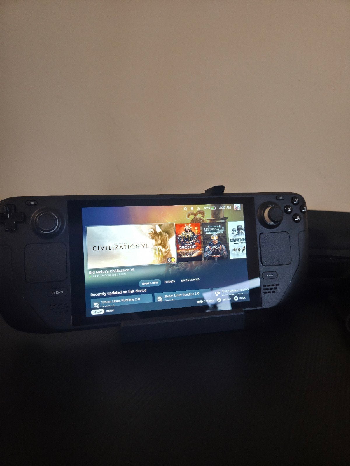 Steam deck 1tb ssd + steam tv dock, Ophalen, Zo goed als nieuw