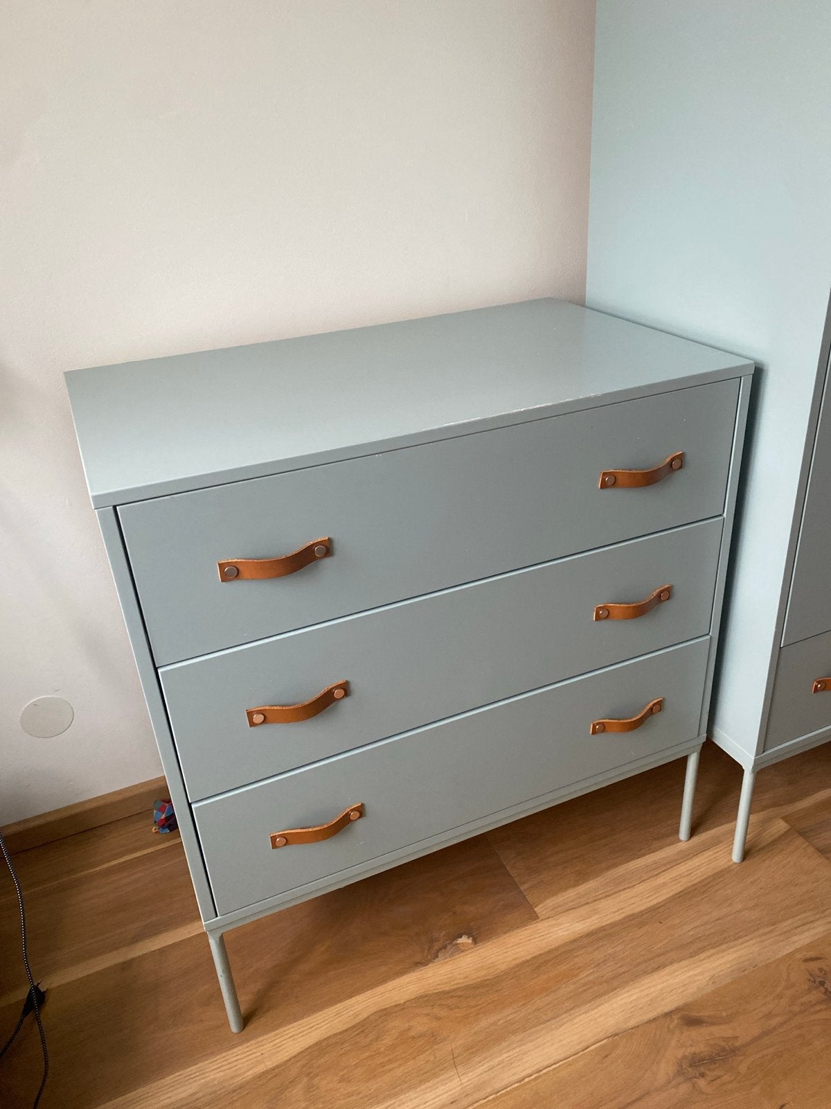 Commode voor kinderkamer - Zeegroen, Ophalen, Gebruikt, 50 tot 70 cm, 75 tot 100 cm