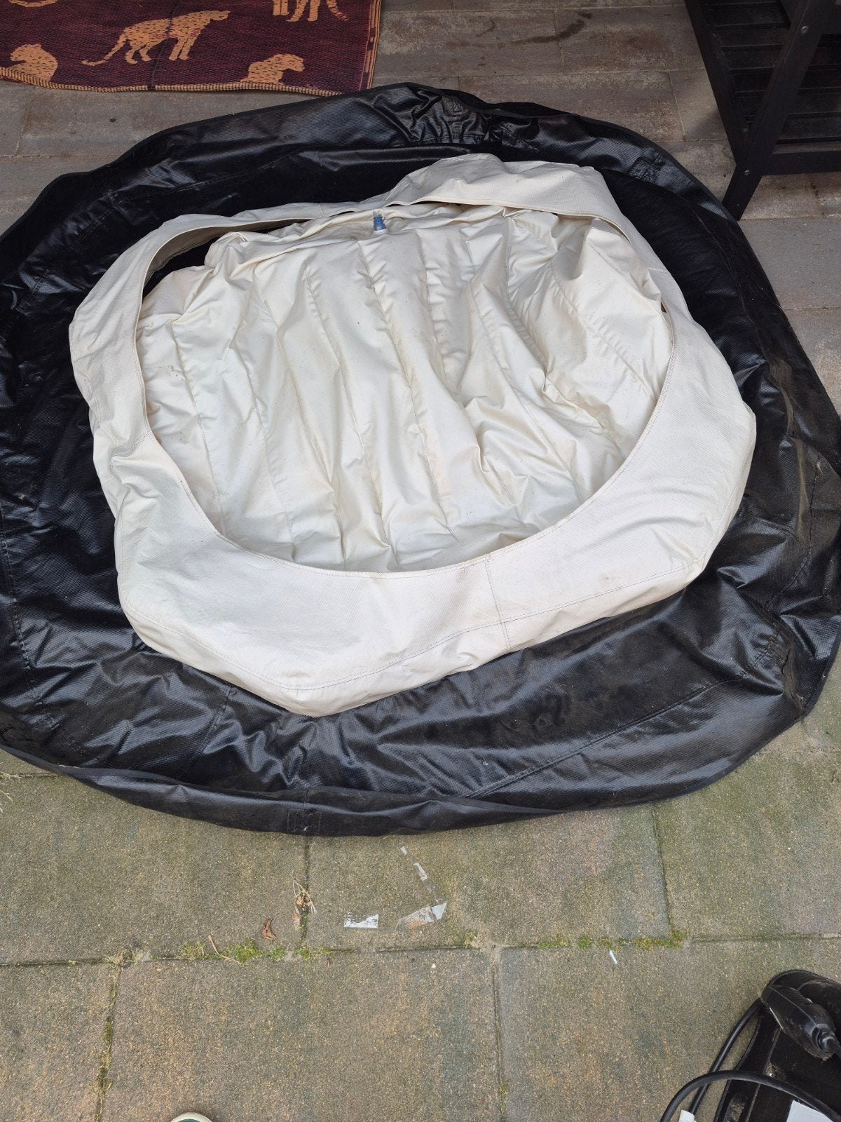 jacuzzi cover, Tuin en Terras, Ophalen, Gebruikt, Minder dan 80 cm, Minder dan 200 cm