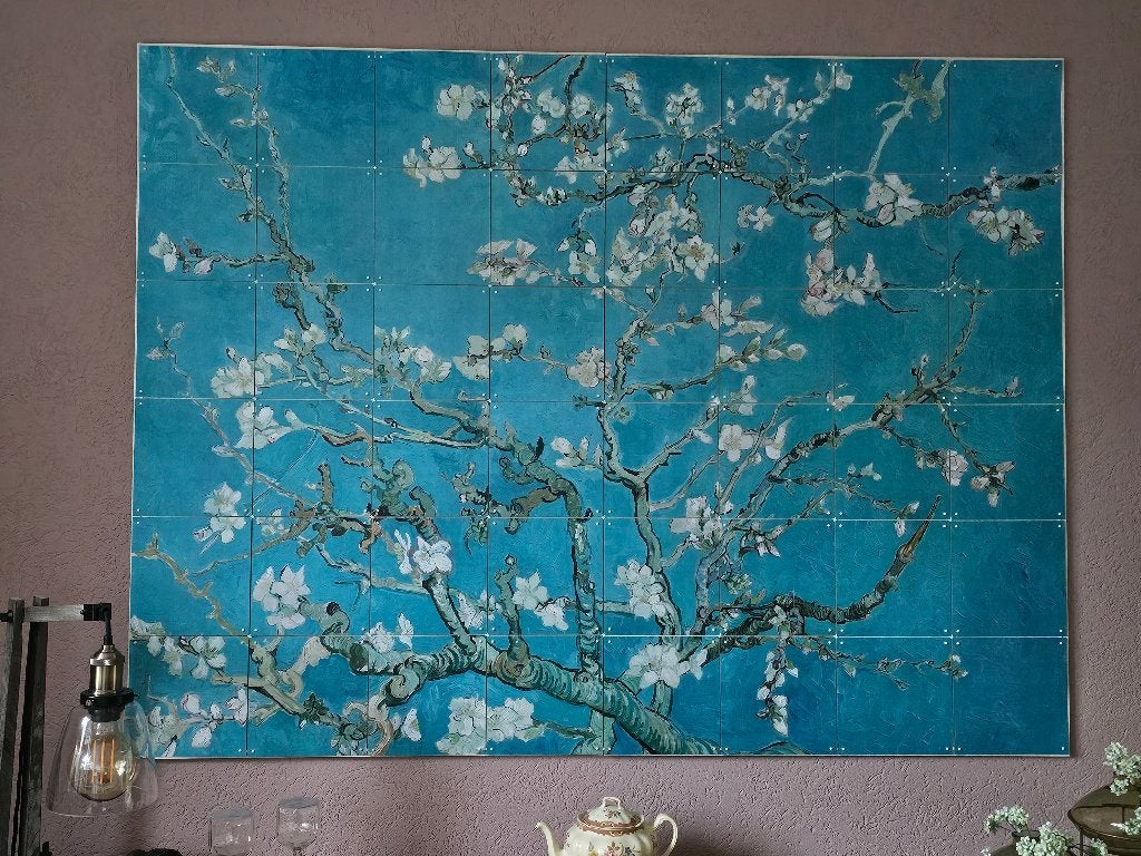 Mooi groot IXXI schilderij van van Gogh 120 bij 160 cm, Ophalen, Zo goed als nieuw