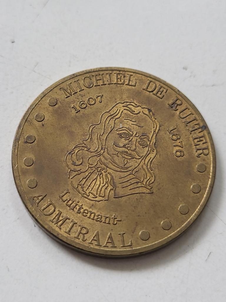 Historische Nederlandse Zeemunt - Michiel de Ruyter 1965, Ophalen of Verzenden