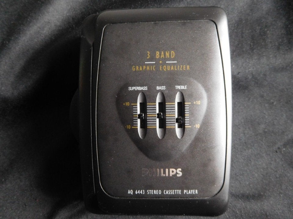 Philips Walkman AQ6443 in goede staat met 3 band Equalizer., Ophalen, Walkman