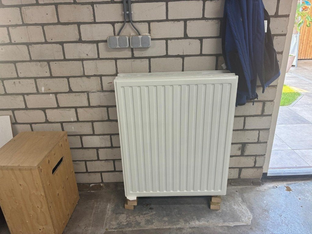 Radiator type 33 bxh 75x90cm, Doe-het-zelf en Verbouw, Ophalen, Gebruikt, Hoog rendement (Hr), Radiator