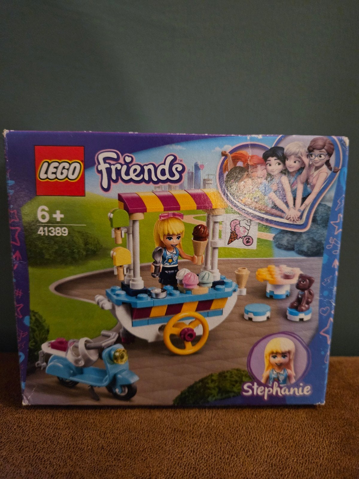 Lego Friends Ijskar (41389) - Compleet met doos en boekjes, Ophalen of Verzenden