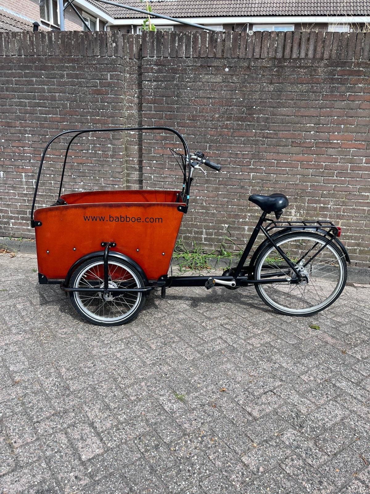 Babboe Big bakfiets . Niet elektrisch., Ophalen, Gebruikt, 4 kinderen of meer, Elektrisch