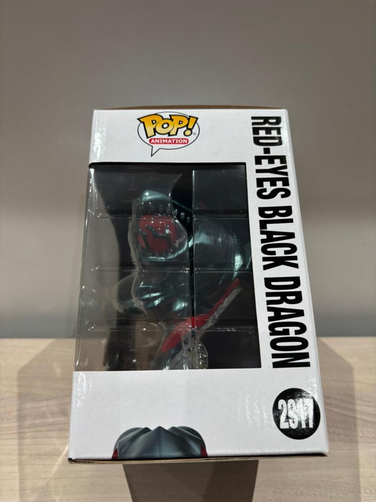 Funko Pop Yu-Gi-Oh! Red-Eyes Black Dragon #2317, Funko Europe, Ophalen of Verzenden, Zo goed als nieuw, 4th floor, 1 Queen Caroline St, London W6 9YN, Verenigd Koninkrijk