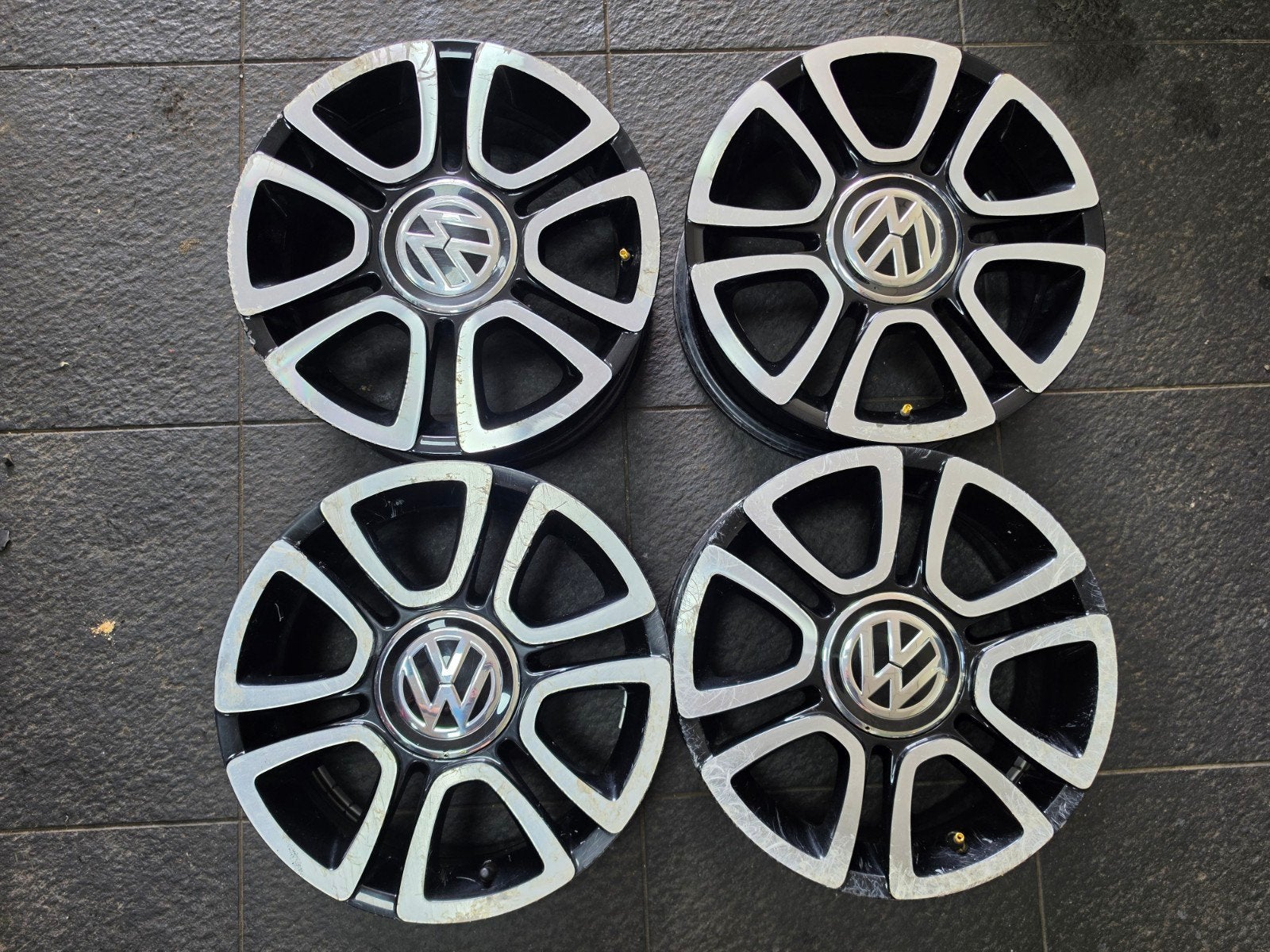 Vw UP TRIANGLE velgen . Opknap setje !, Ophalen of Verzenden, Vw, X, X