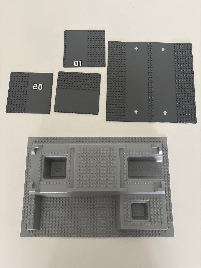 Lego wegen en ondergrond, Verzenden, Lego, Grondplaat, City