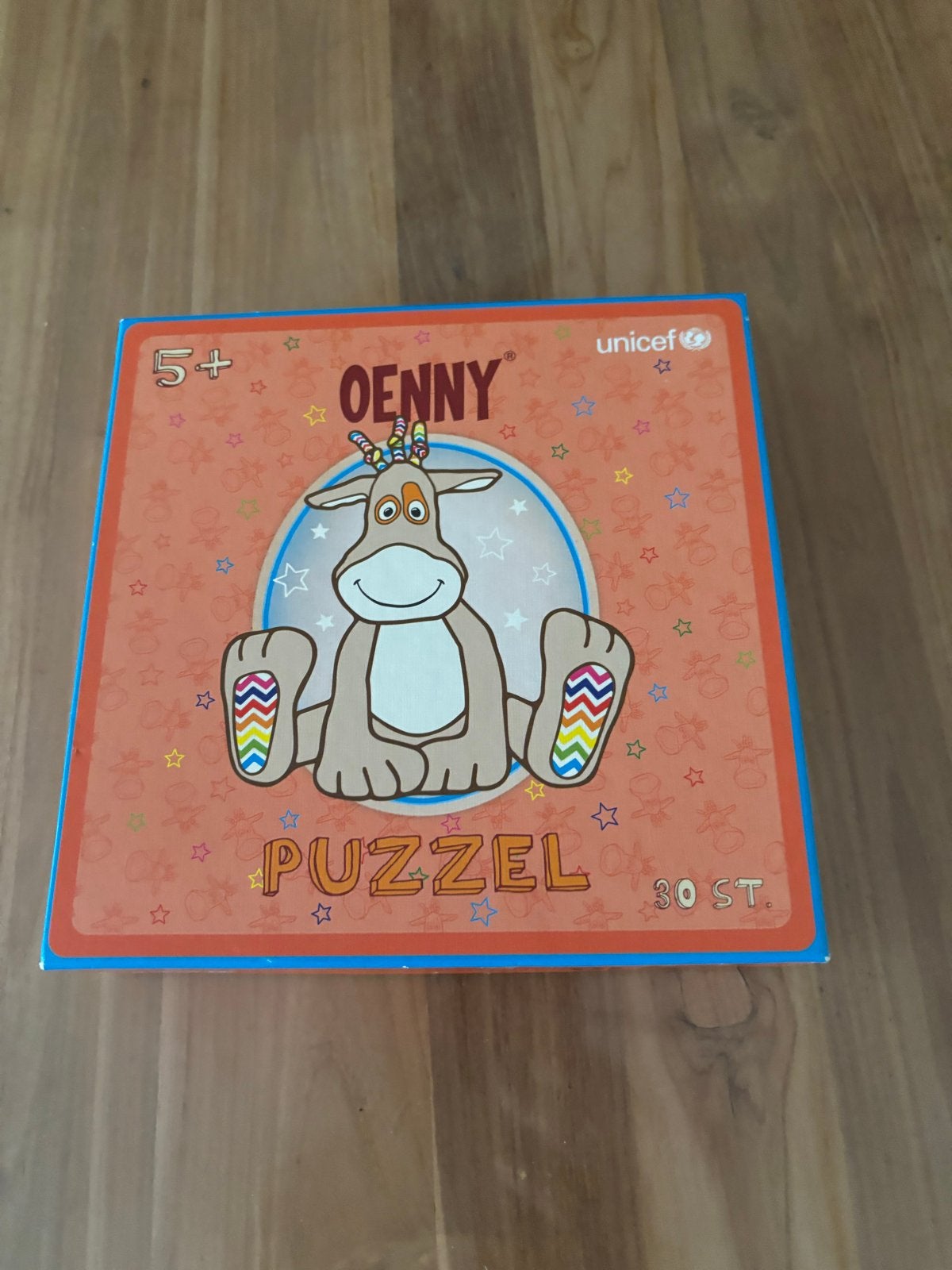 Oenny Puzzel 30 Stukjes - Unicef, Ophalen, 10 tot 50 stukjes, Gebruikt, 6 jaar of ouder