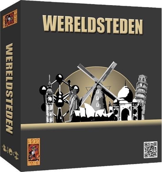 Wereldsteden Bordspel, Hobby en Vrije tijd, Vijf spelers of meer, Ophalen, Zo goed als nieuw, 999-games