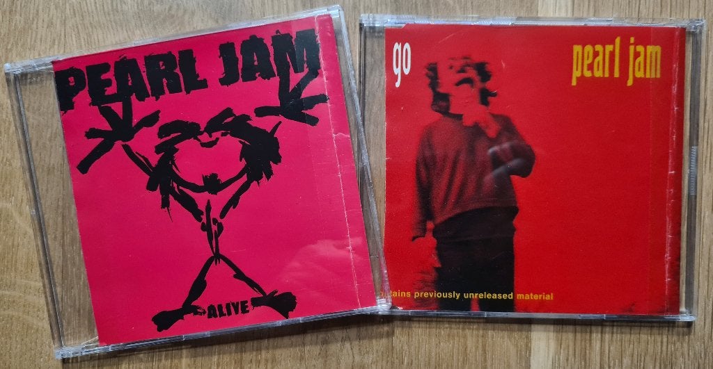 PEARL JAM - Alive & Go (2 maxi CDs), Ophalen of Verzenden, Zo goed als nieuw, Poprock