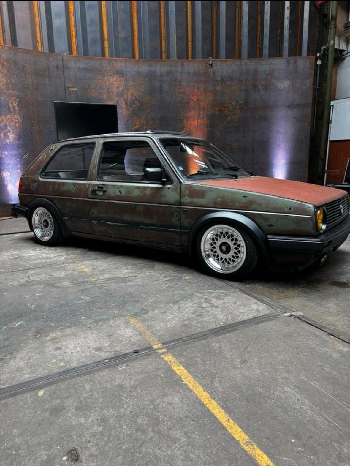 Volkswagen Golf 1.6 53KW AUT K6 1988 Blauw, 4 cilinders, Blauw, 1200 kg, 417 kg
