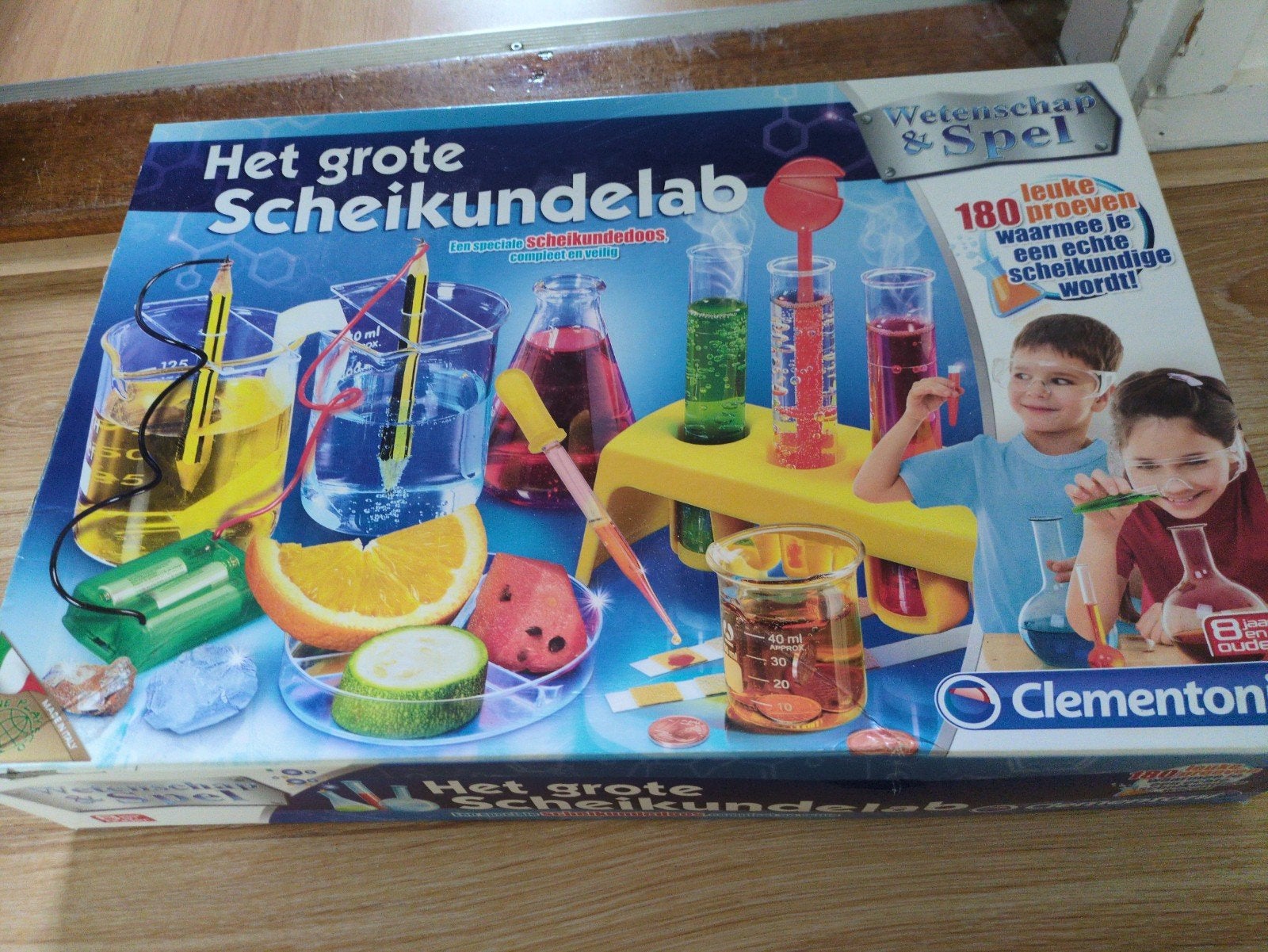 Clementoni Het Grote Scheikundelab - 180 Experimenten, Kinderen en Baby's, Speelgoed | Educatief en Creatief, Ophalen of Verzenden