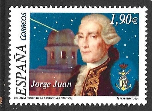 Sp 291 - 2004 - Spanje/250j Nautical Astronomica, Verzenden, Overige landen, Postfris