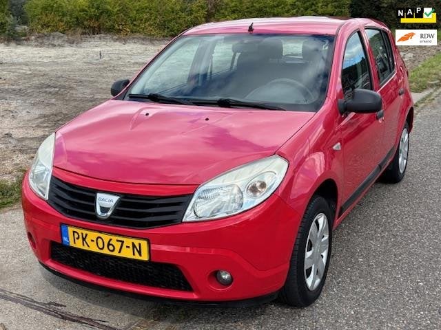 Dacia Sandero 1.2 5-Drs Audio/CD Getint glas Colorpakket ABS, Auto's, Voorwielaandrijving, Dealer onderhouden, Stof, Gebruikt