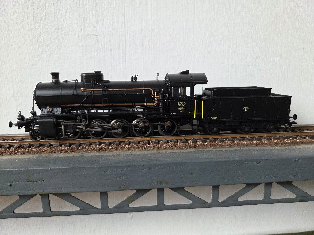 MARKLIN 39250 Zwitserse tenderstoomlok, Wisselstroom, Locomotief, Verzenden, Zo goed als nieuw