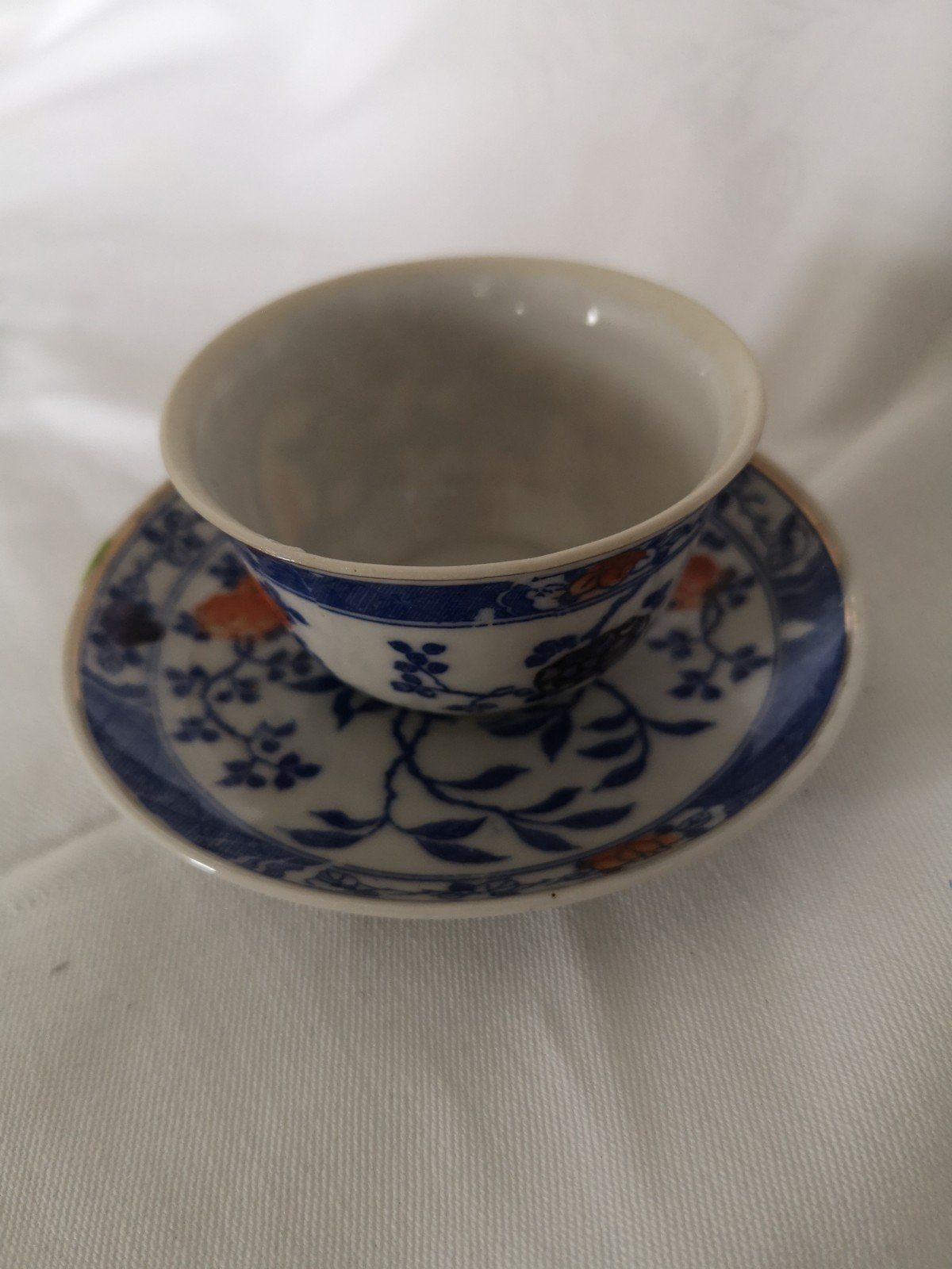 Kleine Chinese kop en schotel, Ophalen of Verzenden