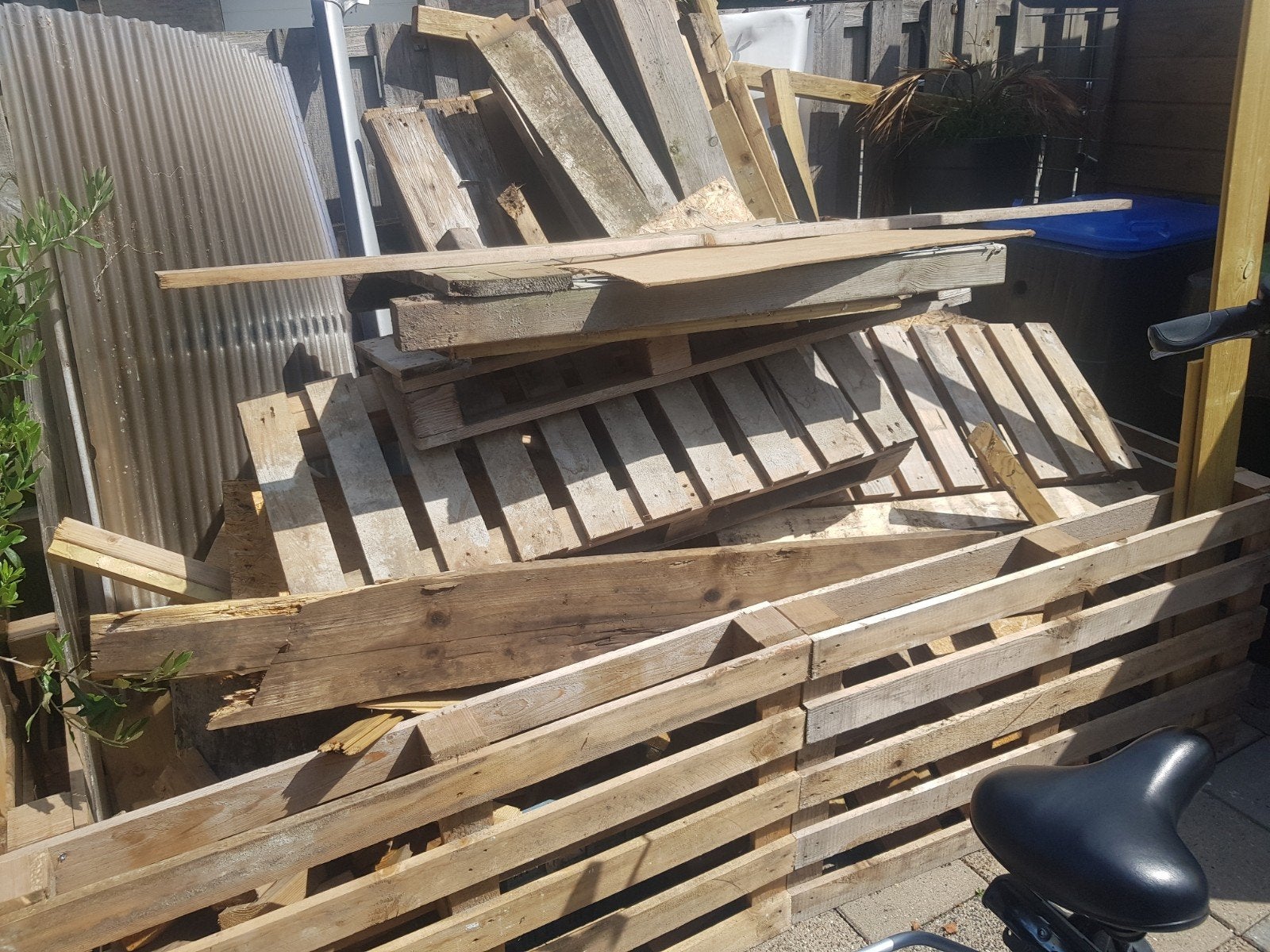 Gratis brandhout, Tuin en Terras, Ophalen of Verzenden
