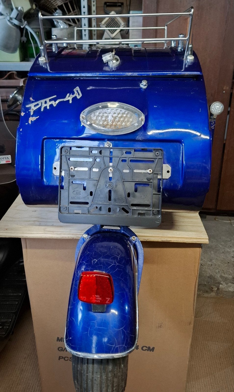 Binnenkort in de verkoop | Hebina PAV 4D motoraanhanger, Ophalen, Gebruikt