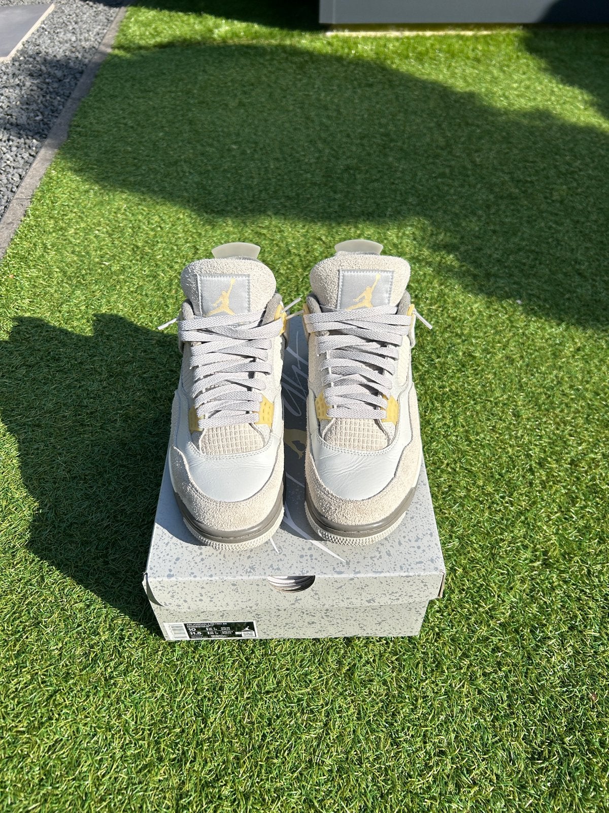 Jordan 4 Retro SE Craft Photon Dust, Kleding | Heren, Schoenen, Overige kleuren, Ophalen of Verzenden, Sneakers of Gympen, Zo goed als nieuw