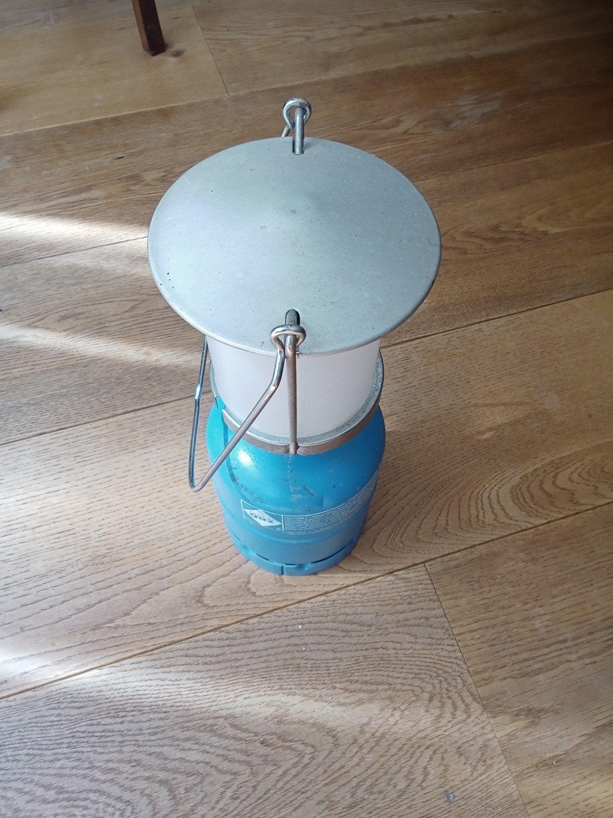 camping gaz lamp., Ophalen