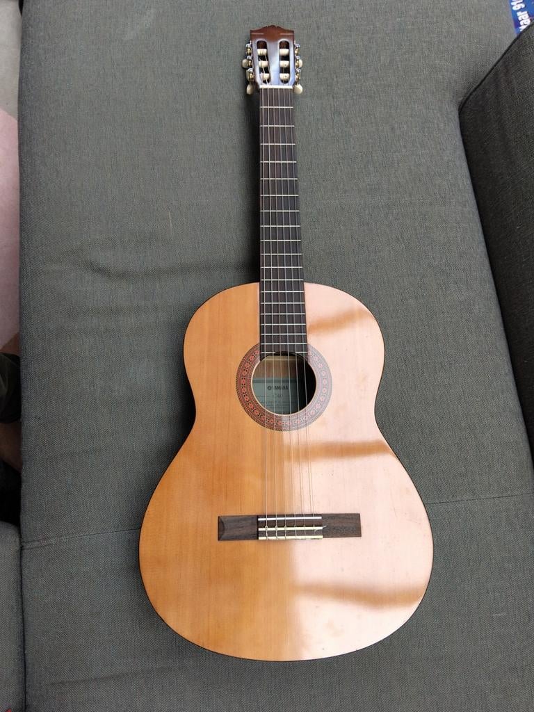 Yamaha C40 klassieke gitaar + stevige hoes – goede staat, Ophalen, Gebruikt, Klassieke of Spaanse gitaar