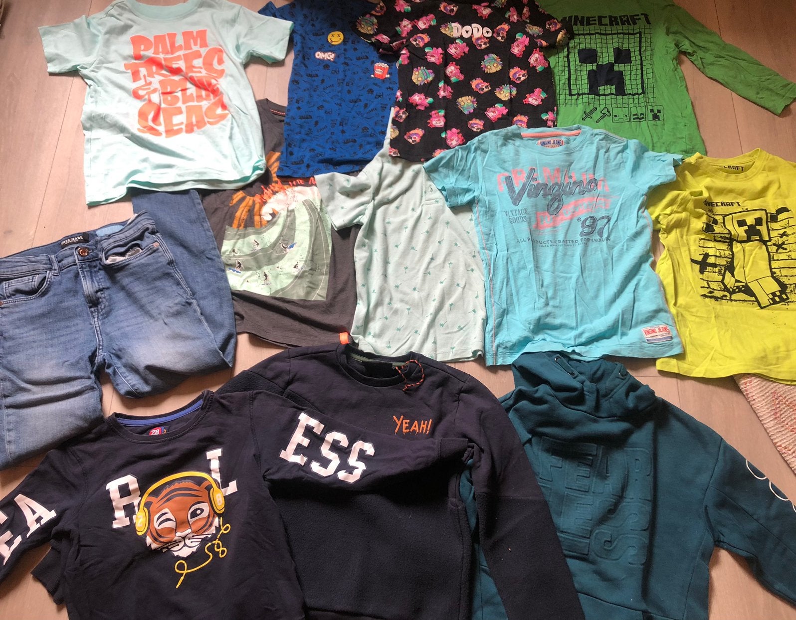 Groot merk kledingpakket jongen Z8,Zara,Vingino mt122 tm 134, Kinderen en Baby's, Ophalen of Verzenden, Zo goed als nieuw, Maat 128