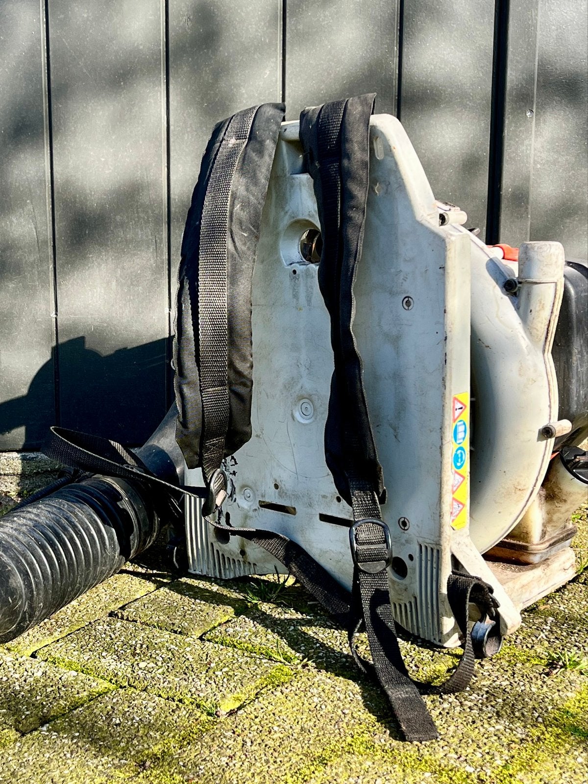 Stihl BR 420 Bladblazer - Betrouwbaar, Ophalen, Gebruikt, Benzine, Ruggedragen