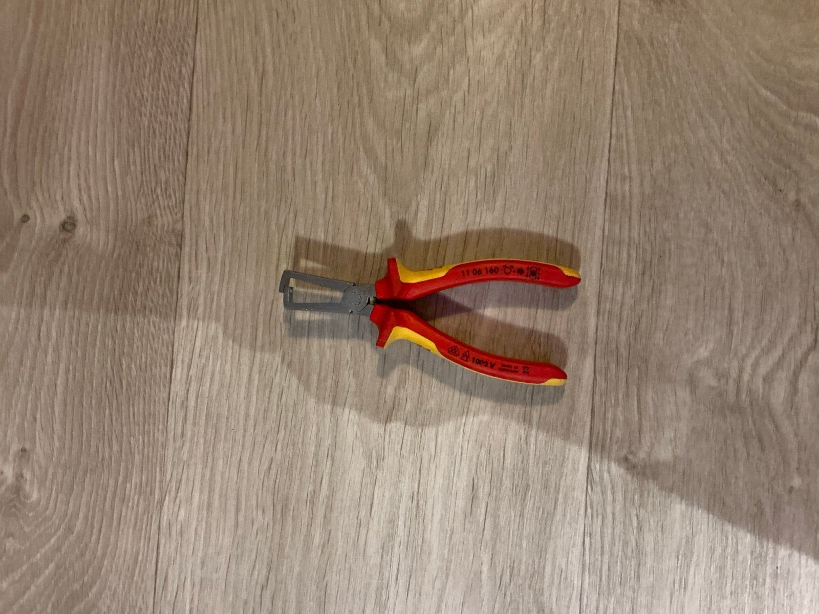 Knipex striptang 11 06 160, zo goed als nieuw, Ophalen of Verzenden, Zo goed als nieuw, Tang, Knipex
