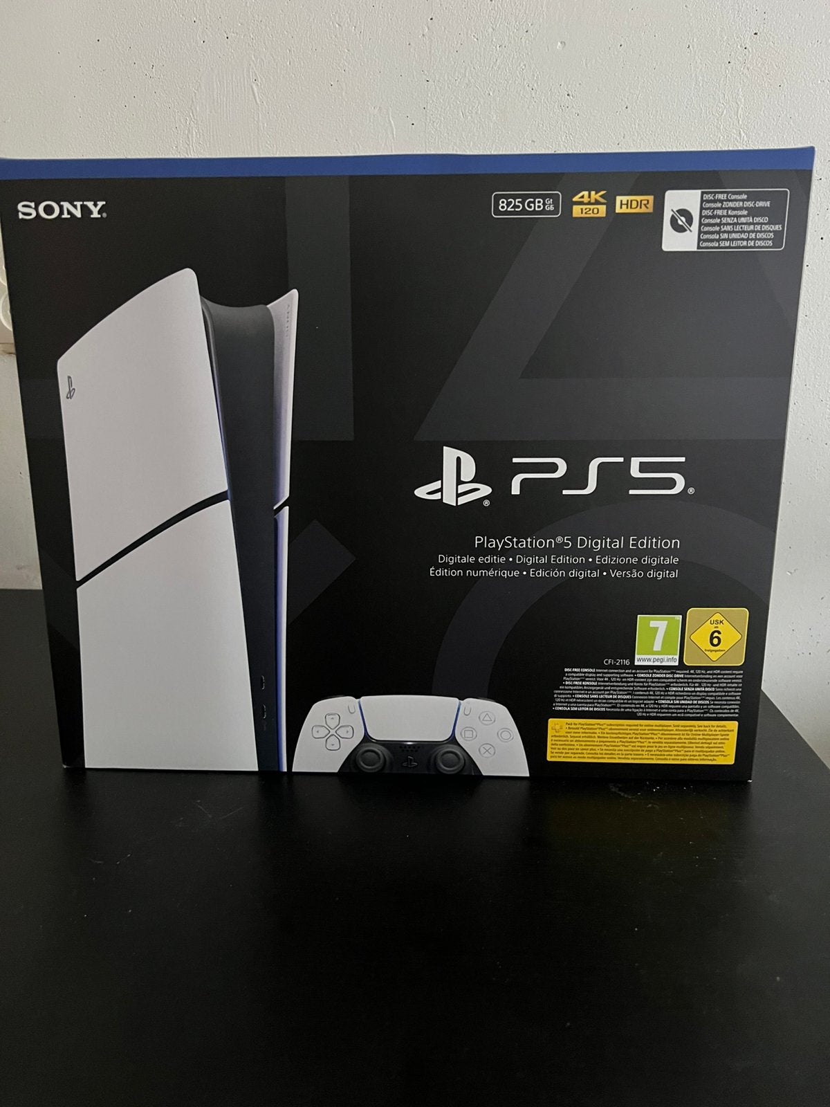 PlayStation 5 nieuw in doos 825gb, Spelcomputers en Games, Spelcomputers | Sony PlayStation 5, Ophalen, Nieuw, Playstation 5 Digital
