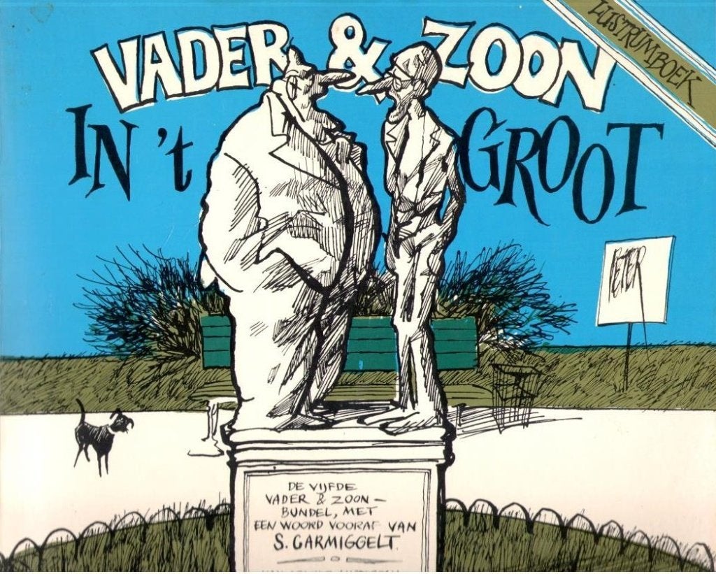 Vader& Zoon in 't groot Peter van Straaten (1E DRUK 1974), Eén stripboek, Ophalen of Verzenden, Zo goed als nieuw