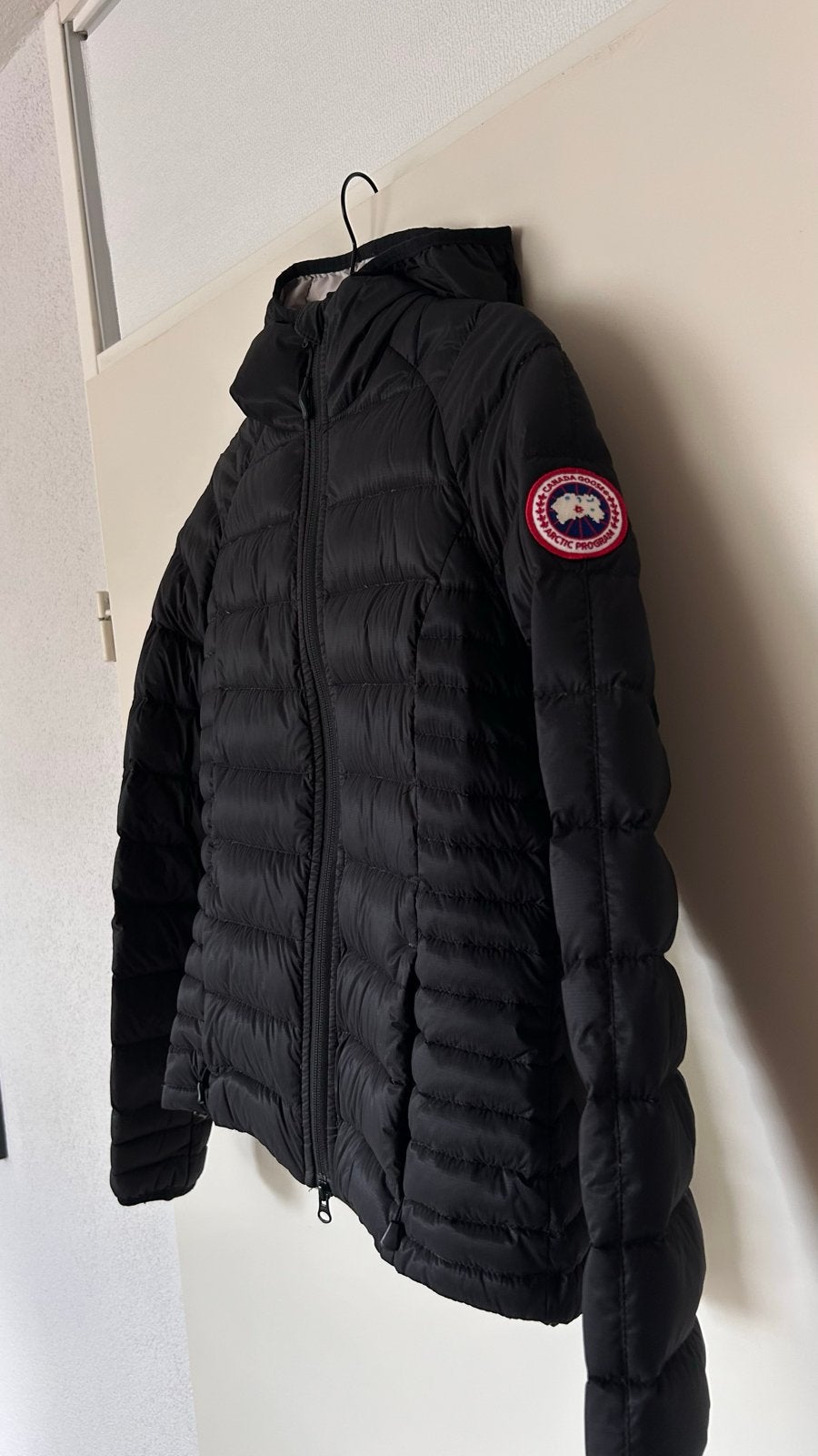 Canada Goose Hybridge Lite donsjack XS zwart, Ophalen, Zo goed als nieuw, Maat 34 (XS) of kleiner, Zwart