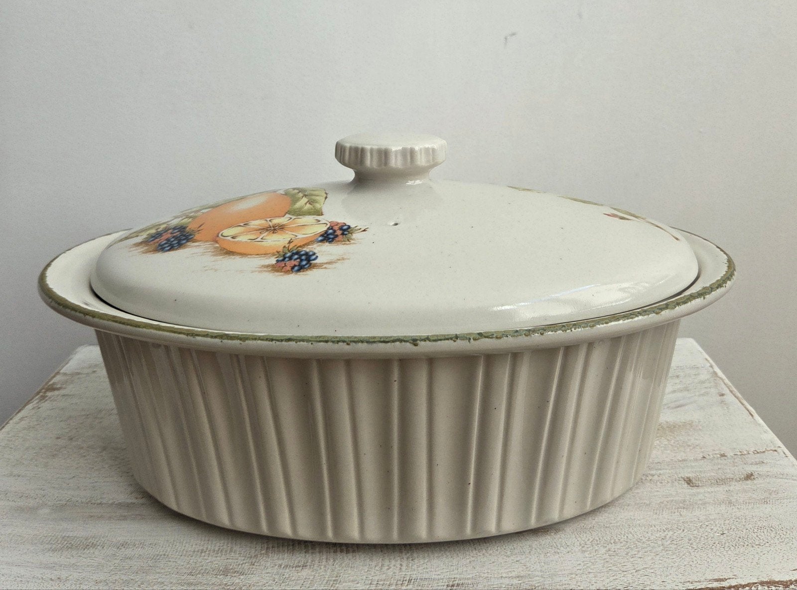 Vintage Midwinter Stonehenge Oven Schaal - Fruit Decor, Ophalen of Verzenden