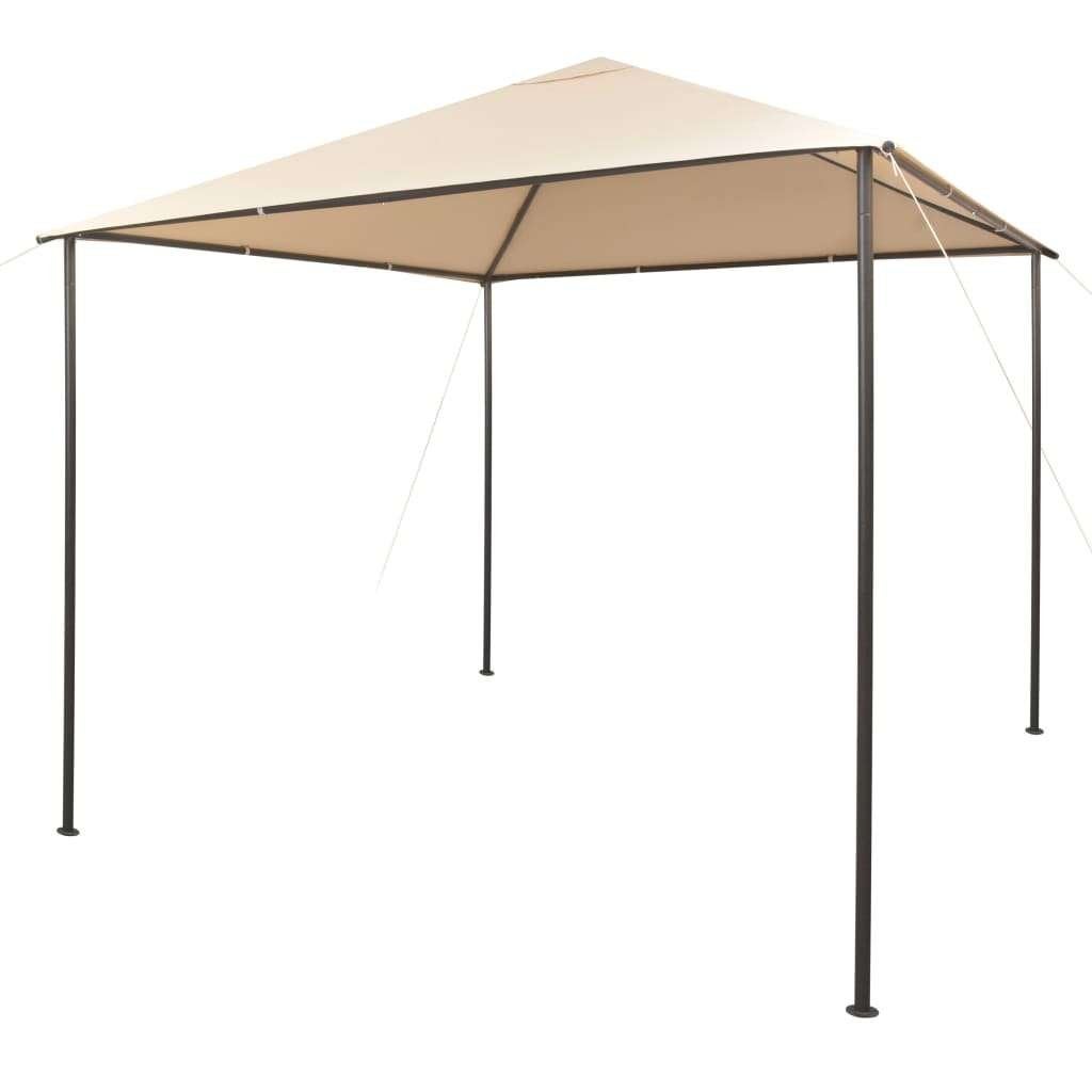 Paviljoen 3x3, partytent prieel 3 x 3 m antraciet GRTS BZRGD, Verzenden, Minder dan 4 meter, Nieuw, Nvt
