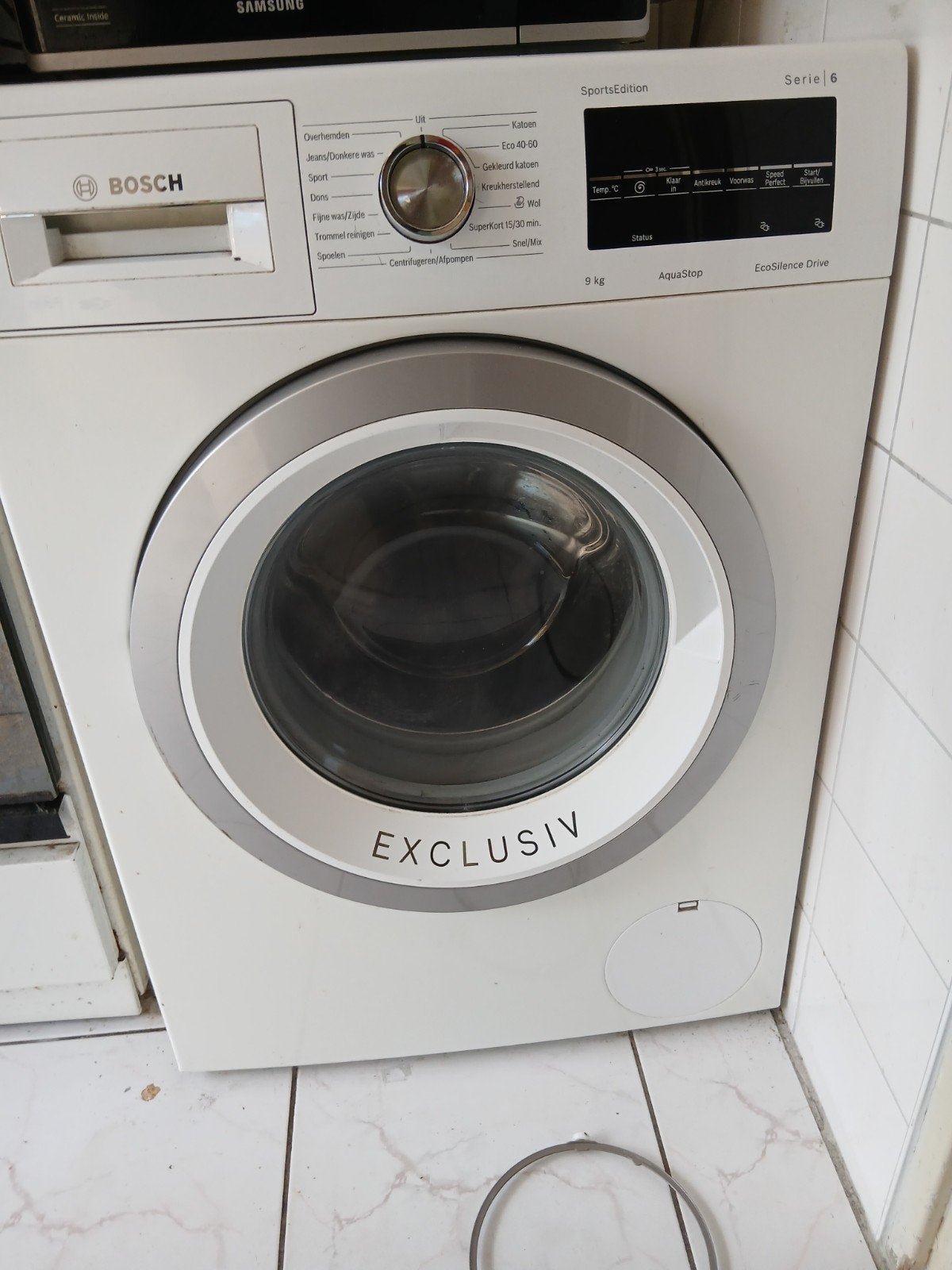 Bosch Exclusiv SportsEdition wasmachine 9 kg