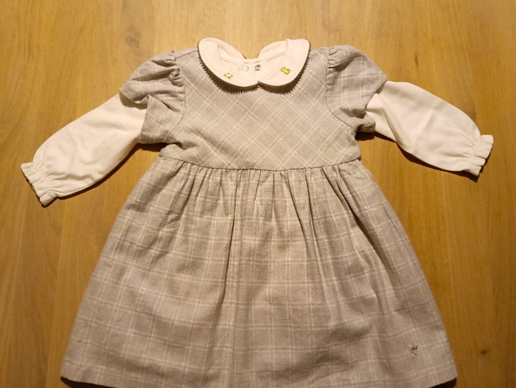 Prachtig setje jurk met bijpassende top, merk Chicco – nieuw, Kinderen en Baby's, Babykleding | Maat 80, Ophalen of Verzenden