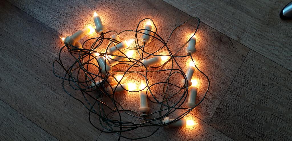 Kerstverlichting  (Vintage), Ophalen of Verzenden, Zo goed als nieuw