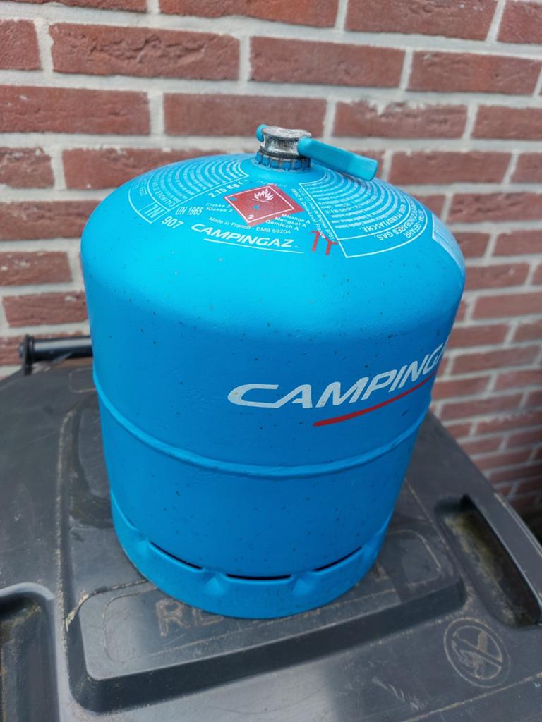 Campingaz gasfles type 907. Leeg., Caravans en Kamperen, Kampeeraccessoires, Ophalen of Verzenden, Zo goed als nieuw