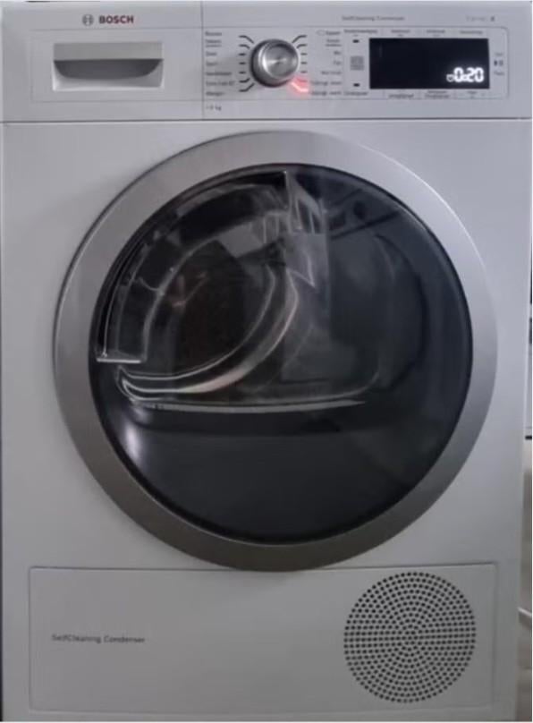 Bosch serie 8 warmtepompdroger 8kg/A++, Ophalen, Minder dan 85 cm, Overige typen, 8 tot 10 kg