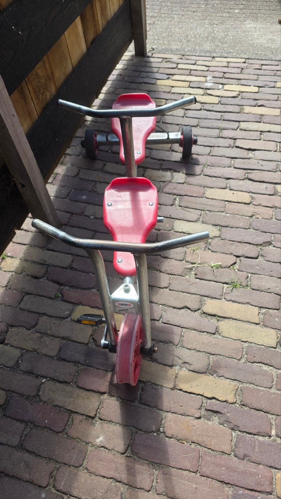 Okido 2 zit kinderfiets., Ophalen, Gebruikt