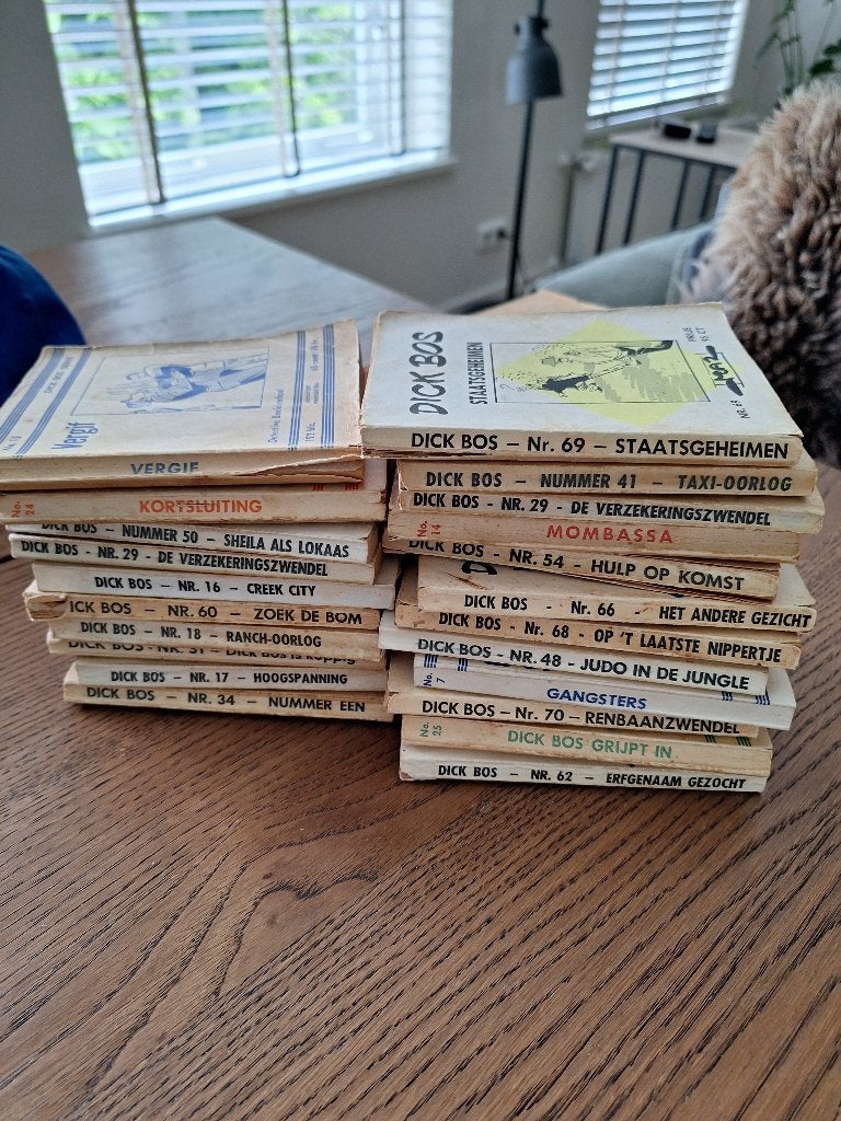 Dick Bos, Eén stripboek, Ophalen of Verzenden, Onbekend, Gelezen