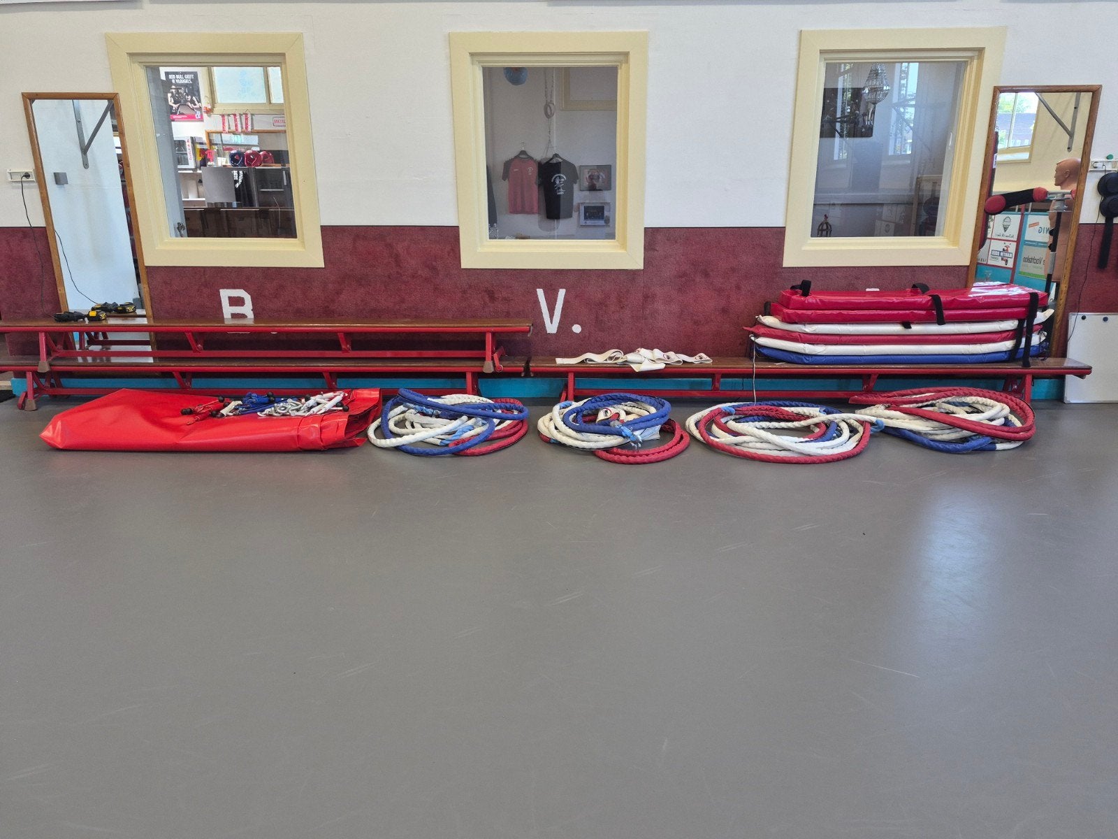 Te koop complete boksring ., Maat XS of kleiner, Ophalen of Verzenden, Gebruikt, Overige