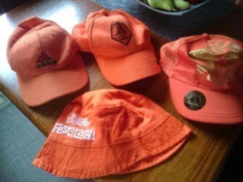 petjes verschillende soorten oranje, Ophalen of Verzenden