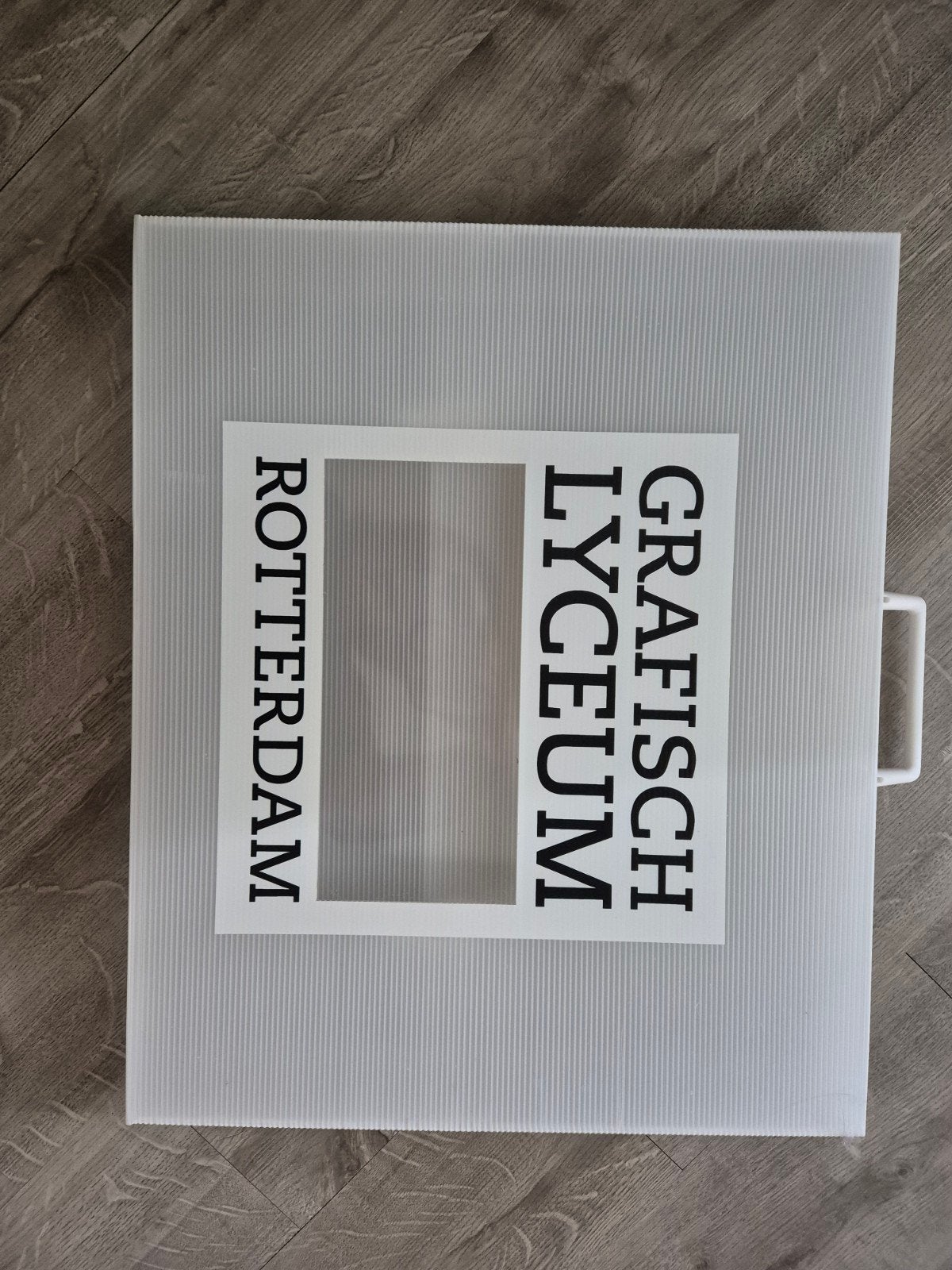 grote tekenmap portfoliomap glr grafisch Lyceum r'dam nieuw, Ophalen, Nieuw