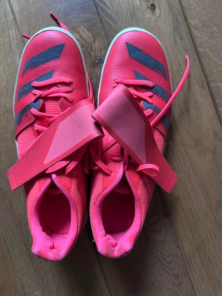Adidas werpschoenen kogel/discus, Sport en Fitness, Loopsport en Atletiek, Adidas, Ophalen of Verzenden, Zo goed als nieuw, Overige sporten