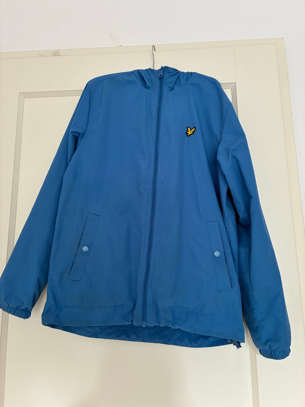 Lyle & Scott Jas Maat S - Zo goed als nieuw, Ophalen of Verzenden, Zo goed als nieuw, Maat 46 (S) of kleiner, Blauw