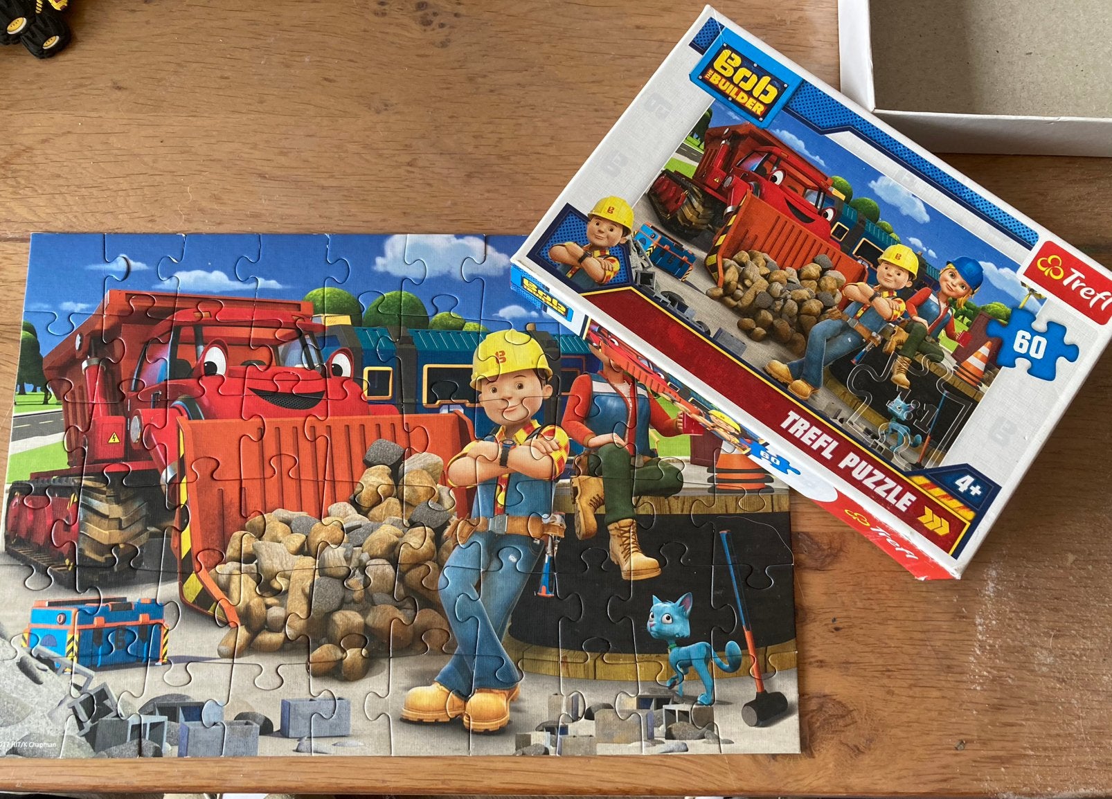 Bob de Bouwer Puzzel 60 Stukjes leeftijd 4+, Ophalen of Verzenden, Meer dan 50 stukjes, Zo goed als nieuw, 4 tot 6 jaar