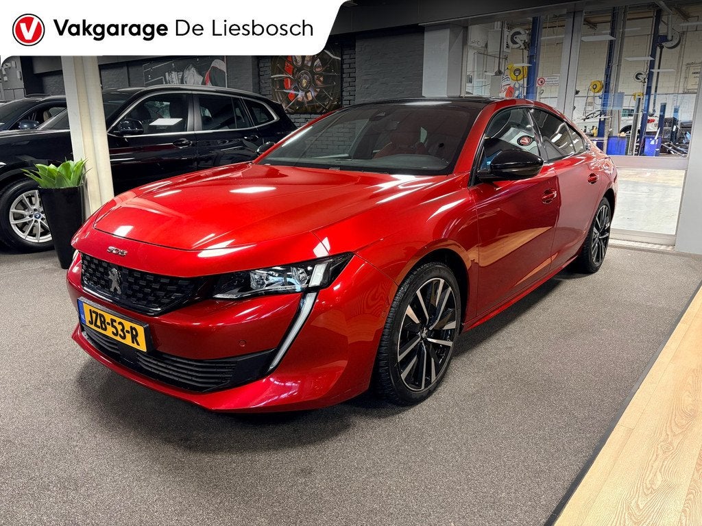 Peugeot 508 1.6 HYbrid GT 225pk Panorama-dak / Leder / Led /, Gebruikt, Euro 6, 4 cilinders, 181 pk