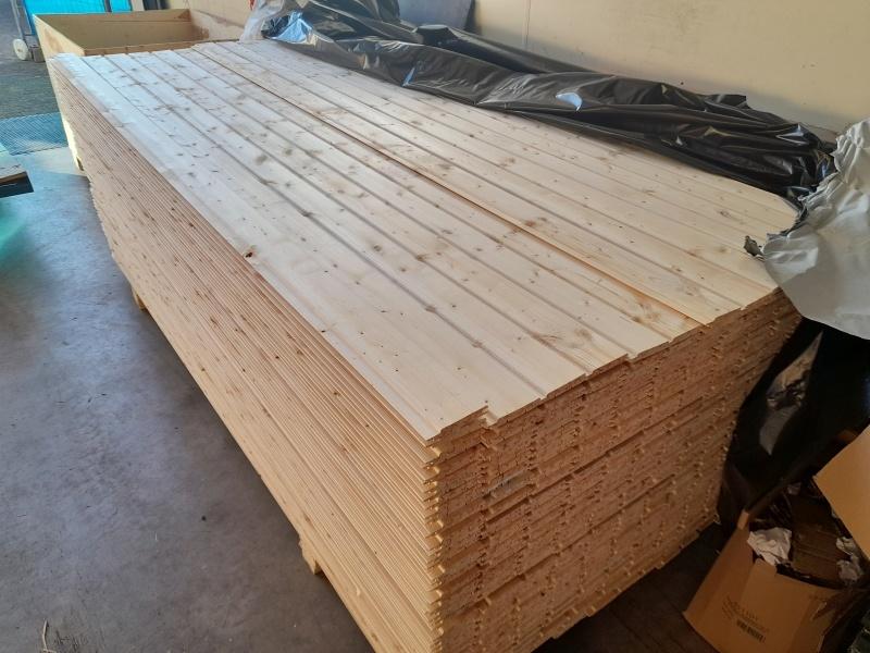 Vuren schrootjes, sauna schroten, saunaschroot wandbekleding, Ophalen, Onderdelen, Nieuw, Info@wbarendregt.nl